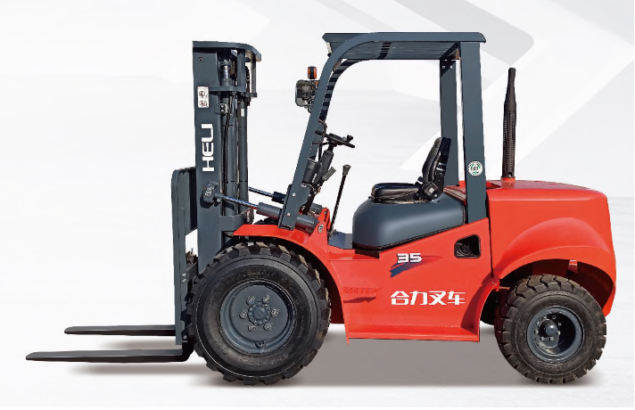 Дизельный вилочный погрузчик HELI CPCD35 4WD