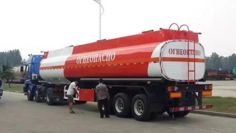 Полуприцеп – Цистерна 35м.куб единый отсек, 3-х осный LUXUDA