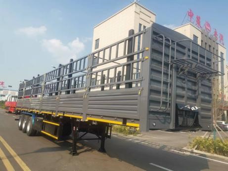 Полуприцеп – Бортовой с нарощенными бортами, 3-х осный LUXUDA