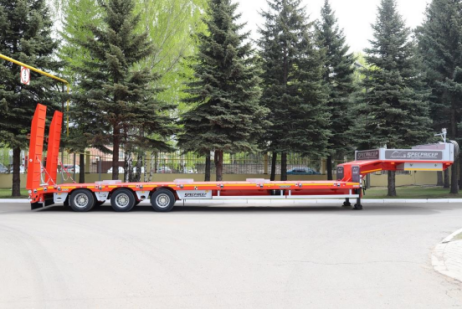 Полуприцеп – Трал 50 тонн с бортами и расширителями, 3-х осный LUXUDA 