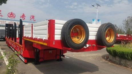 Полуприцеп – Трал 50 тонн с бортами и расширителями, 3-х осный LUXUDA