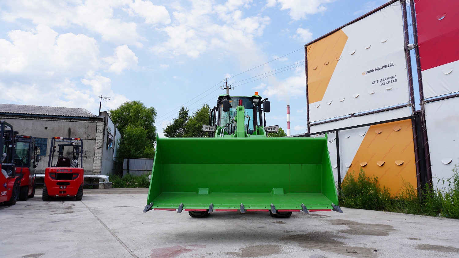 LUGONG LG2500: как выбрать лучший фронтальный погрузчик для своих нужд